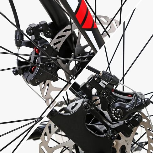 EUROBIKE Road Bike TSM XC550 Bike 21 Speed Dual Disc Brake 54CM 3-Spoke Wheels Bicycle…… in Saudi Arabia