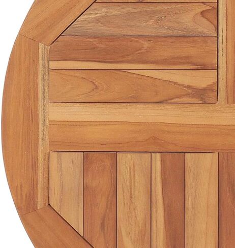 سطح طاولة من خشب الساج الصلب الطبيعي، سطح طاولة بديل دائري الشكل للاستخدامات السكنية أو التجارية، 23.6 بوصة × 23.6 بوصة، -597 in Kuwait