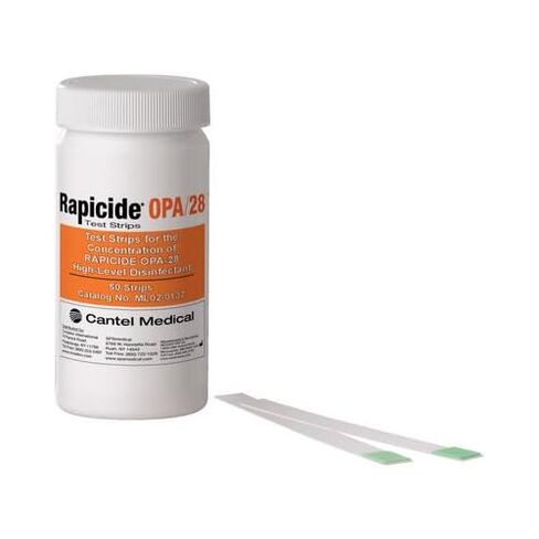 شريط اختبار CROSSTEX ML020137 Rapicide OPA/28 (عبوة من 50 قطعة) in Saudi Arabia