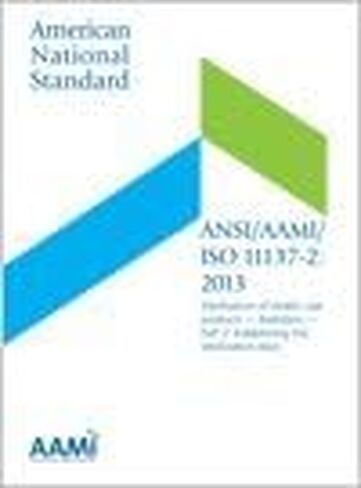 ANSI/AAMI/ISO 11137-2:2013 تعقيم منتجات الرعاية الصحية - الإشعاع - الجزء 2: تحديد جرعة التعقيم in Saudi Arabia