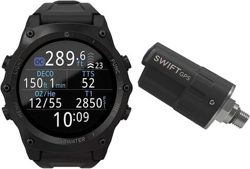 Shearwater Teric Dive Computer with GPS Transmitter, Black in Kuwait