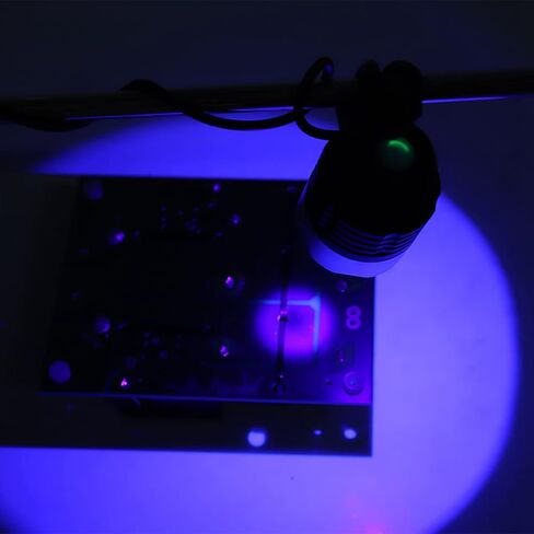 مصباح إضاءة صغير، مصباح علاج USB LED أرجواني T6 لإصلاح الهاتف، بطول موجي 395 400 نانومتر in Saudi Arabia