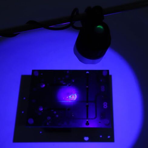 مصباح إضاءة صغير، مصباح علاج USB LED أرجواني T6 لإصلاح الهاتف، بطول موجي 395 400 نانومتر in Saudi Arabia