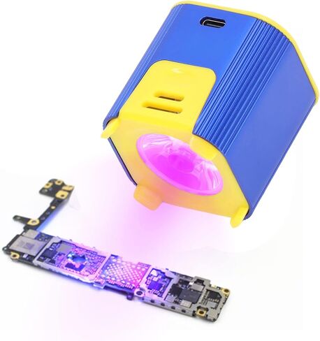 Cryfokt 5W to 7W USB UVlamp, Type C DC 5V ledUltraviolet Light, 395 to 400nm Wavelength, Fast UVglue Curing UVcuring Light for Phone Circuit Board, Solder Joint Protection in Saudi Arabia