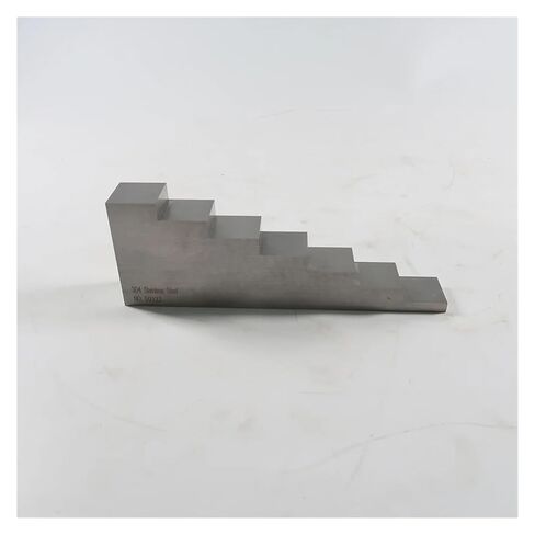 7 Step Test Block in 304 Stainless Steel Thickness:5mm,12.5mm,20mm,27.5mm,35mm,42.5mm,50mm in Saudi Arabia