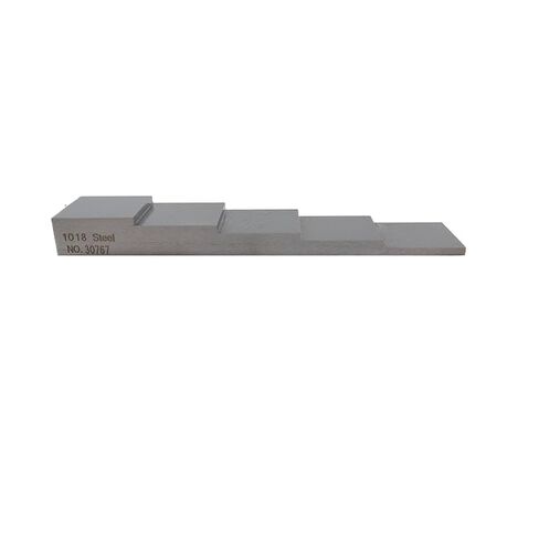 1018 Steel 5 Step Test Block for Thickness Gauge 2-4-6-8-10mm in Saudi Arabia