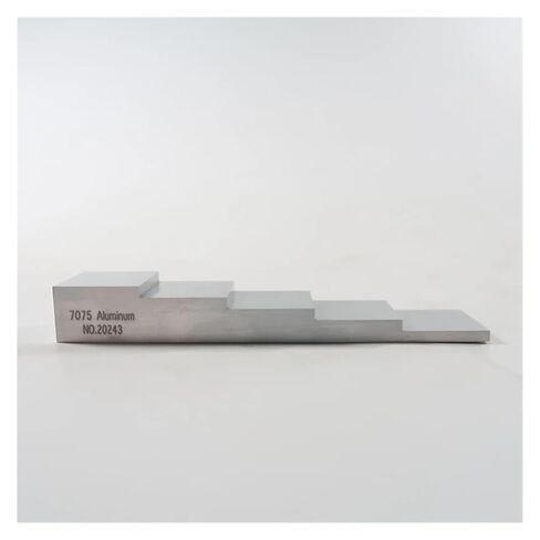 5 Step Test Block Aluminum 7075 0.1-0.2-0.3-0.4-0.5 inch Calibration Block for Ultrasonic Thickness Gauge in Saudi Arabia
