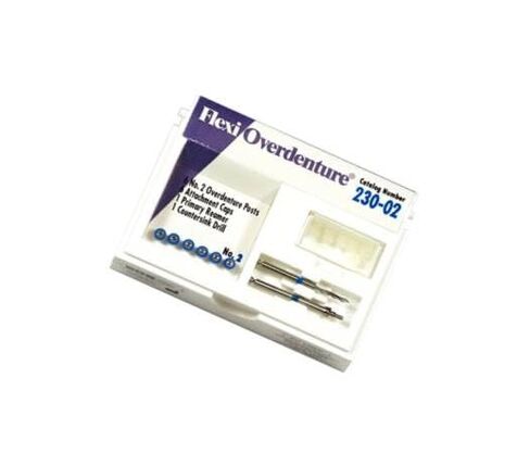 230-02 Flexi-Overdenture Posts #2 Blue Stainless Steel in Kuwait