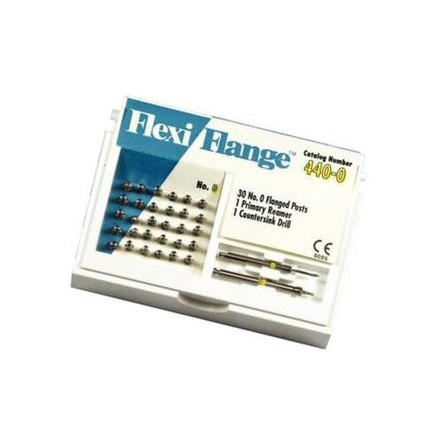 440-0 Flexi-Flange Stainless Steel Posts #0 Yellow 30/Pk in Kuwait