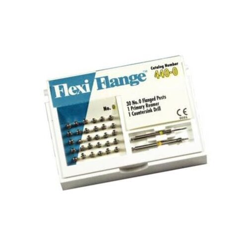 440-0 Flexi-Flange Stainless Steel Posts #0 Yellow 30/Pk in Kuwait