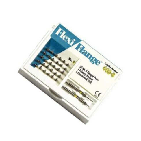 440-0 Flexi-Flange Stainless Steel Posts #0 Yellow 30/Pk in Kuwait