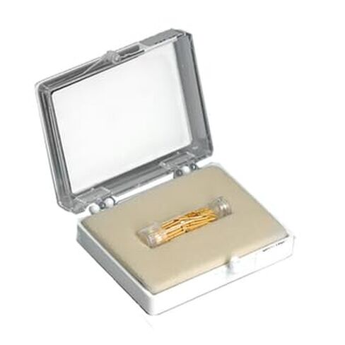 Coltene Whaledent T08 TMS T-08 دبابيس عادية 0.027 بوصة / 0.675 مم مطلية بالذهب 50/عبوة in Kuwait