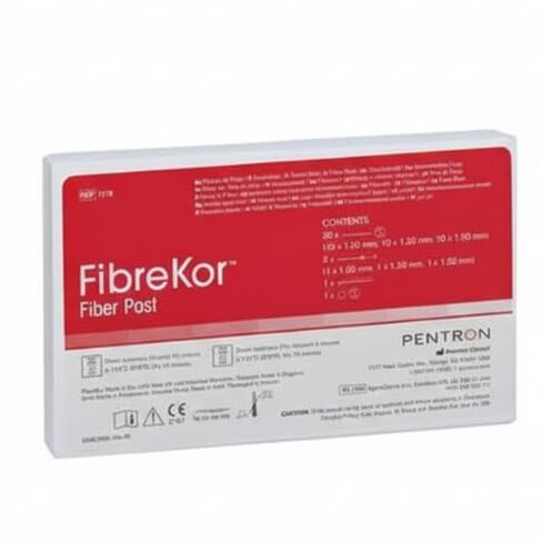 Pentron N18 FibreKor Glass Fiber & Resin Endodontic Post System Kit in Kuwait