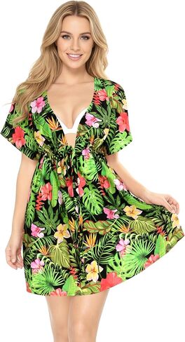 HAPPY BAY Women's Beach Cover Up Summer Hawaiian Beachwear in Kuwait