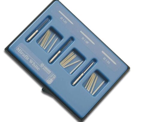 Hager 356044 Mirafit White Fiber Glass Post Introductory Kit (18) + Reamers (3) in Kuwait