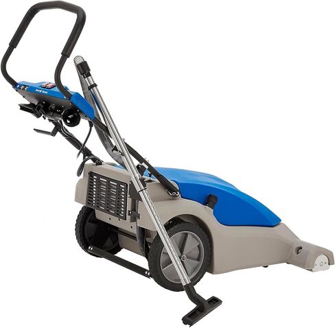 Global Industrial Commercial Wide Area Carpet Vacuum Cleaner, 30" Cleaning Width, 10.5 Gallon Capacity, 2 Horsepower, 120V 80'L Power Cord, Gray & Blue in Saudi Arabia