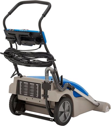 Global Industrial Commercial Wide Area Carpet Vacuum Cleaner, 30" Cleaning Width, 10.5 Gallon Capacity, 2 Horsepower, 120V 80'L Power Cord, Gray & Blue in Saudi Arabia