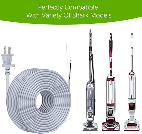 سلك بديل بطول 36 قدم لمكنسات Shark Navigator/Rotator LiftAway Pro المستقيمة، NV355 NV356 NV357 UV400 UV540 NV36 NV60 NV80 NV360 كابل الطاقة الكهربائية NV370 NV501 NV502 NV450 NV402 in Kuwait