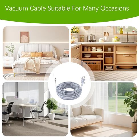 سلك بديل بطول 36 قدم لمكنسات Shark Navigator/Rotator LiftAway Pro المستقيمة، NV355 NV356 NV357 UV400 UV540 NV36 NV60 NV80 NV360 كابل الطاقة الكهربائية NV370 NV501 NV502 NV450 NV402 in Kuwait