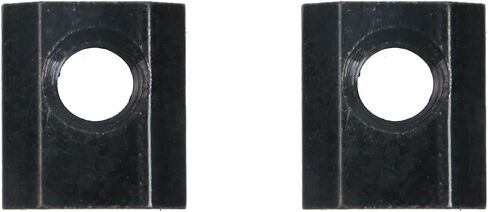 20Pcs 5/16"-18 Slide in Economy T-Nut for T Slot Track, Galvanized Carbon Steel Hammer Head T-Slot Sliding Nuts for Aluminum Extrusion (Black) in Saudi Arabia