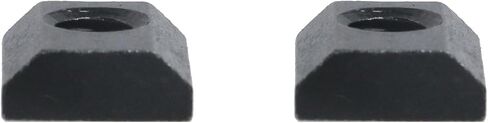 20Pcs 5/16"-18 Slide in Economy T-Nut for T Slot Track, Galvanized Carbon Steel Hammer Head T-Slot Sliding Nuts for Aluminum Extrusion (Black) in Saudi Arabia