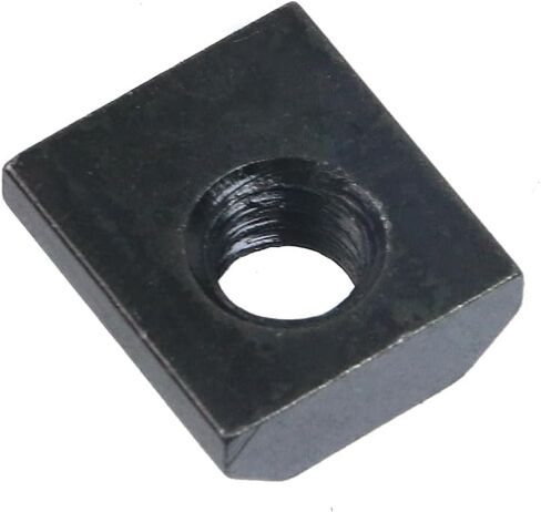 20Pcs 5/16"-18 Slide in Economy T-Nut for T Slot Track, Galvanized Carbon Steel Hammer Head T-Slot Sliding Nuts for Aluminum Extrusion (Black) in Saudi Arabia