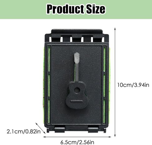 Fret Floss, Guitar String Cleaner, Portable Guitar Cleaning Cloth Scrubber for Fretboard and Fingerboard Maintenance Reusable Cleaning Tool for Guitar Bass Ukulele in Kuwait