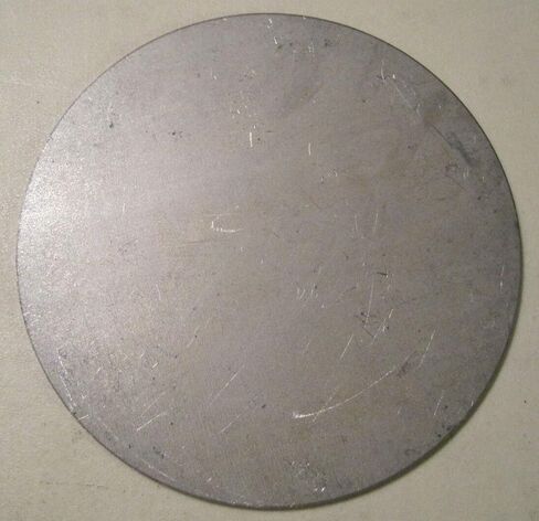 1/8 x 6 Steel Plate, Disc, Circle, A36 Steel, .125" Thick in Saudi Arabia