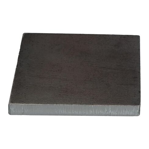 Weldable 1/2 inch Hot Rolled Mild Steel Plate Mill Finish (12 x 12 Inch) - Made in USA in Saudi Arabia