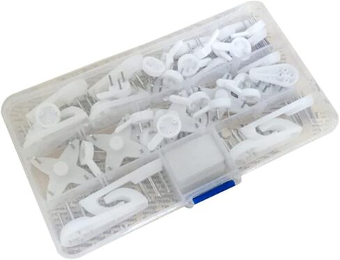 DOITOOL 2sets Seamless Wall Nail Hooks Storage Box Multi-Purpose Invisible Picture Hanging for Wedding Photos Umbrellas Keys and Clothes and Reusable Easy to Install in Saudi Arabia