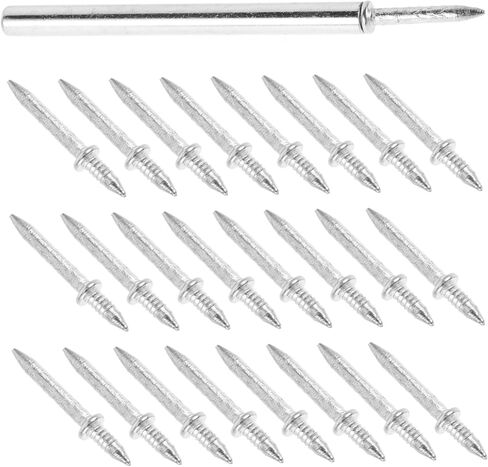 STOBOK 1set Seamless Double-ended Nails for Picture Hanging Installation No Drilling Required High-strength Concealed Nails Installation Sleeve in Saudi Arabia