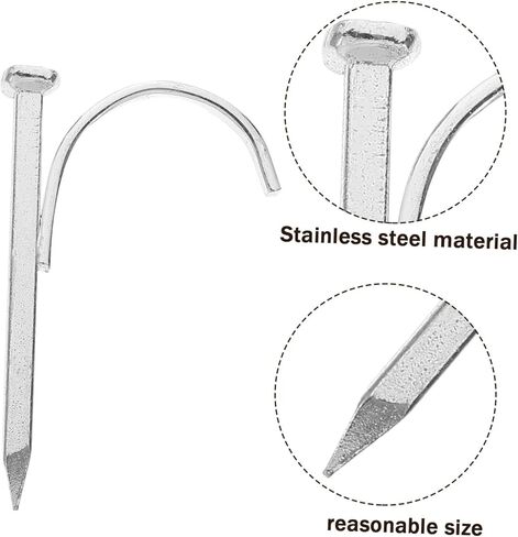 1bag Steel Hook Nails for Tubing Support Structure for Easy Installation of and Cpvc Random Color for Home Use in Saudi Arabia