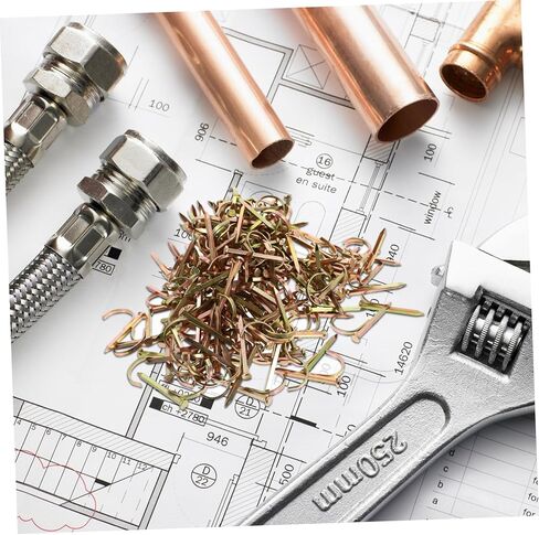 1bag Steel Hook Nails for Tubing Support Structure for Easy Installation of and Cpvc Random Color for Home Use in Saudi Arabia