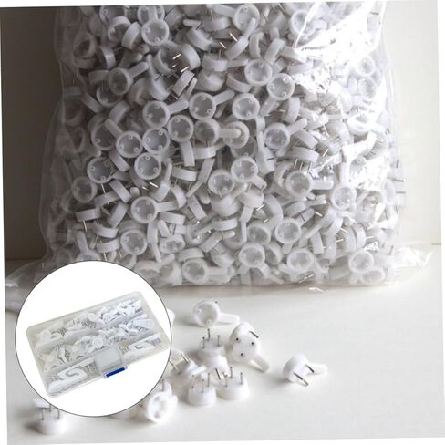 LIFKOME 1Set Invisible Seamless Wall Nail with Storage Case Multi-purpose Hanging Accessories for Photos and Decor Strong Load-bearing Capacity Easy to Use and Store in Saudi Arabia