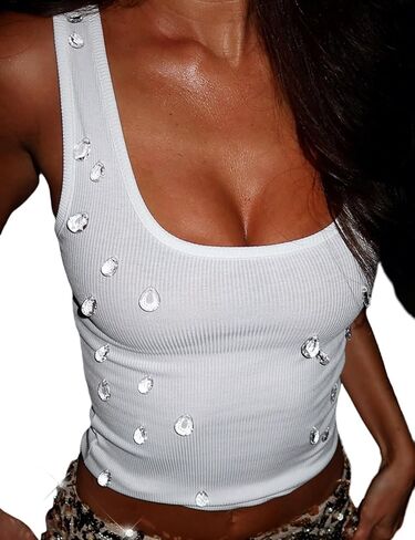 Crystal Vest, White, S in Saudi Arabia