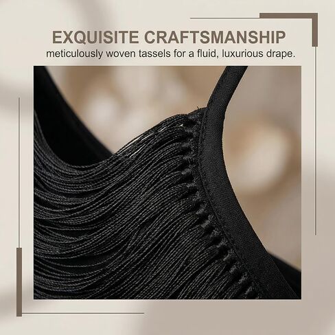 Fringe Vest, Black, S in Saudi Arabia