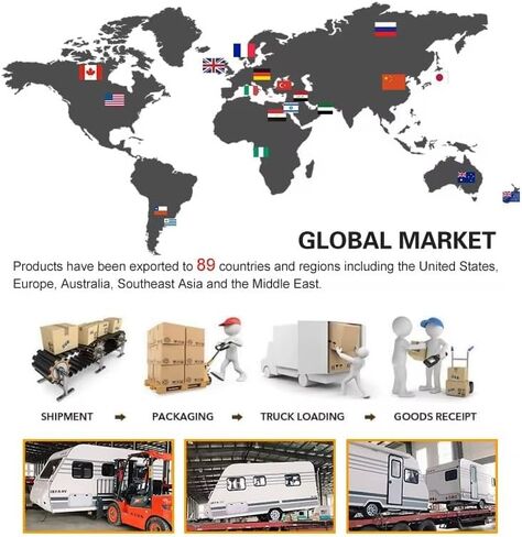 Rugged All-Terrain Teardrop Camper Trailer Luxury Travel Trailer, Designed for Rock Crawling Adventures and Overlanding Convoys, Featuring Integrated LED Light Bar and Spare Tire Mount in Saudi Arabia