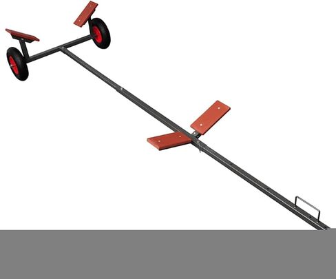 Boat Trailer, Adjustable Frame, 160 kg Capacity, 4.6 m Length, Pneumatic Tires for Small Boats and Watercraft Transport in Saudi Arabia