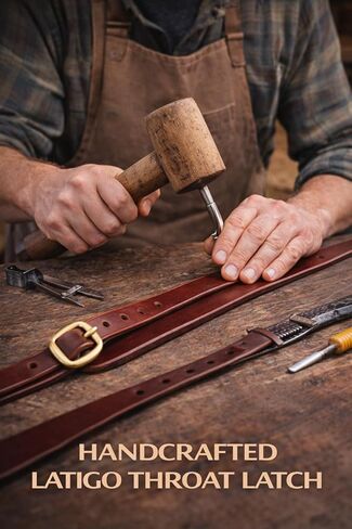 CHALLENGER Horse Hermann Oak Leather Replacement Headstall Throat-Latch 404RS04LT in Saudi Arabia