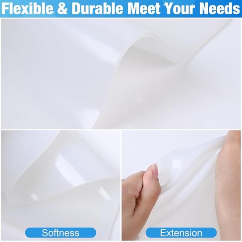 Translucent Silicone Rubber Sheet (Translucent, 12" W x 12" L x 1/4" Thick) in Kuwait