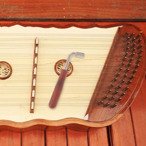 Zerodeko Professional Dulcimer Tuning Wrench Tone Tool Instrument Accessory for Models Reliable Musician Hand Tool for Precise Sound Tuning in Saudi Arabia