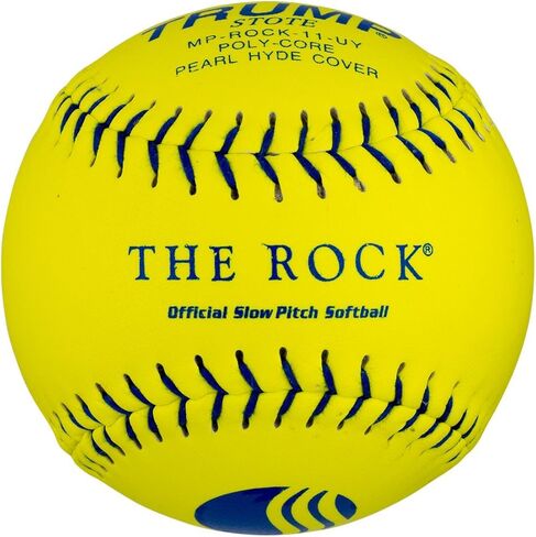 1 Dozen USSSA Trump The Rock 11" Softballs - 44cor/.400 Compression (MP-ROCK-11-UY) 12 Balls in Saudi Arabia