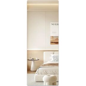 ورقة مرآة ذاتية اللصق من الأكريليك للجدار، بلاط مرآة بلاستيكي غير زجاجي لسلامة الأطفال للجدار مقاس 20 × 57 بوصة 4 قطع in Kuwait