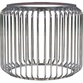 أثاث المنزل كوستر - فينا - قاعدة طاولة طعام مستديرة معدنية - قاعدة طاولة طعام وتصميم على شكل قفص، ساق قاعدة - معاصرة - غرفة الطعام - كروم - 193430 in Kuwait