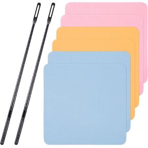 8Pcs Flute Cleaning Rod, Flute Cleaning Kit, Flutes Swab and Polishing Fluted Cleanings Cloth, Fluteing Accessories for Flutes Maintenance Tools in Kuwait