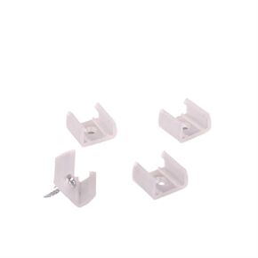 30 قطعة LED موصل شريط ليد كليب ل 2/4PIN تركيبات شنت كليب مع مسامير (ل W17-19 ملم) in Kuwait