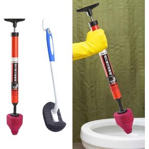 High Pressure Toilet Plunger, Air Plunger for Toilet, Toilet Snakes for Unclogging, Plumbing Snake for Toilet, Toilet Unclogger Tool for Bathroom in Kuwait