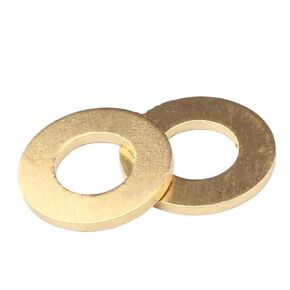 washers, Brass Flat Washer Sealing Rings Solid Set M2-M24 Multiple Thicknesses 1-200 pcs(M10 x 20 x 1(20pcs)) in Kuwait