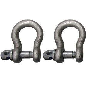 اثنين 3/4 "برغي دبوس أغلال Clevis D حلقة مرساة 3.25 طن رفع حلقة حفارة السحب in Kuwait