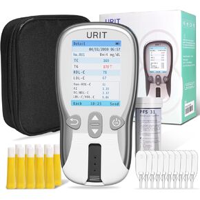 طقم اختبار الكولسترول 8 في 1 مع 10 شرائط اختبار للاستخدام المنزلي in Kuwait